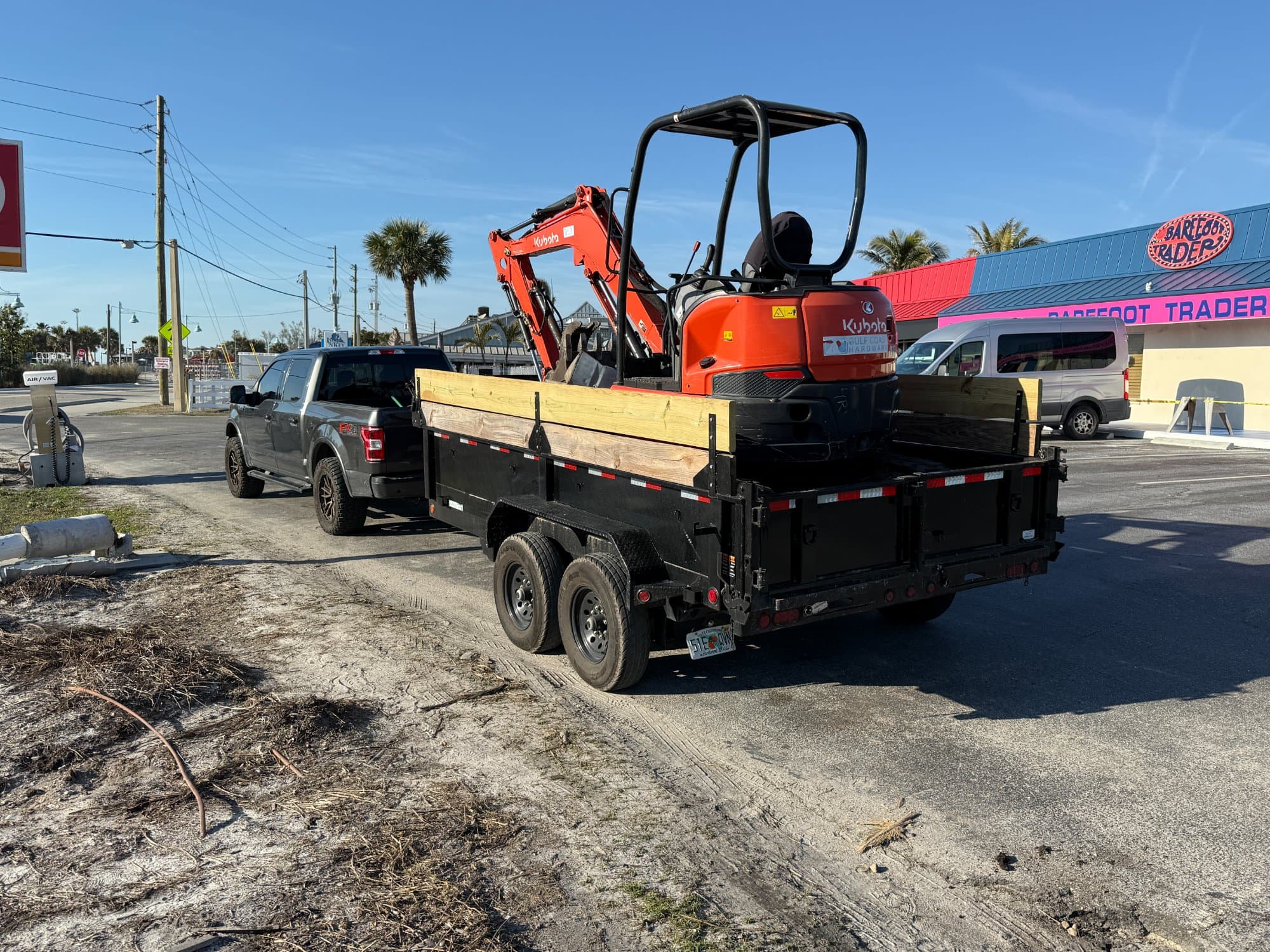 14ft Dump Trailer — trailer rental near Venice FL