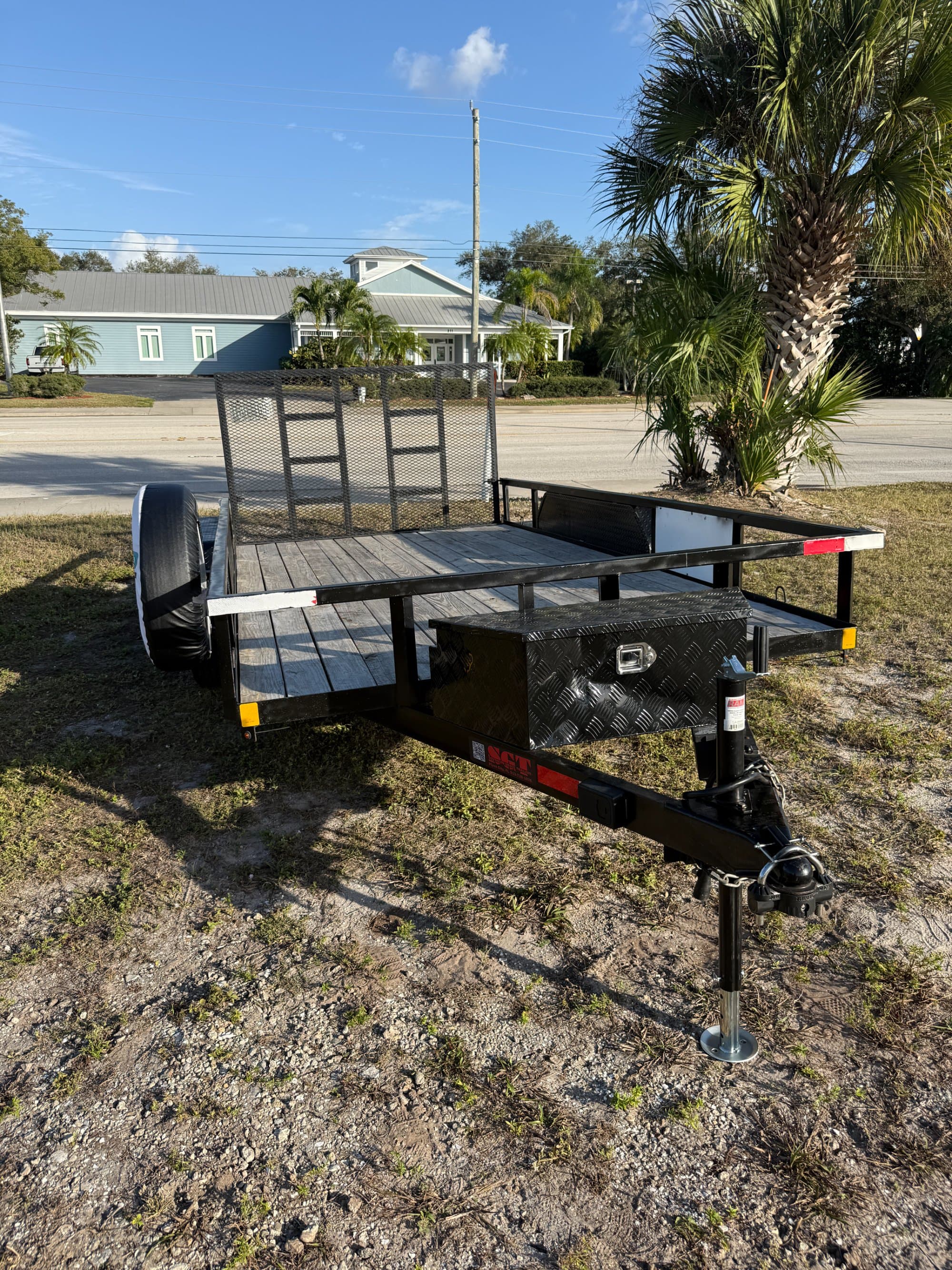 14ft Equipment Trailer — trailer rental near Venice FL